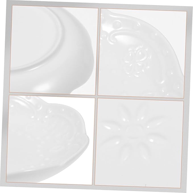 1set Ceramic Sauce Seasoning Plates Modern Appetizer Dishes for Dipping for Soy Sauce Oil and Condiments Elegant Tableware for Home and Parties 2pcs