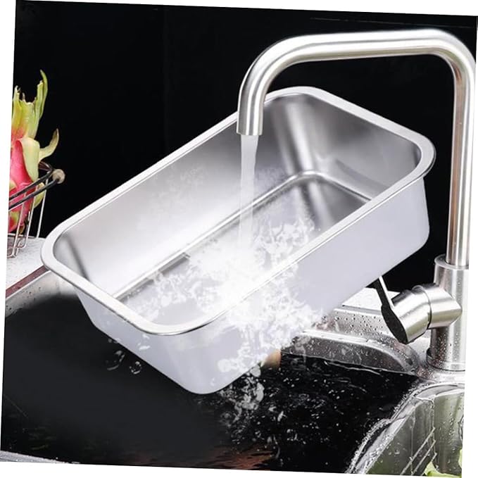 Alipis 1pc Stainless Steel Food Serving Plate Serving Tray for Vegetables Home Dishes Banquets and Restaurants