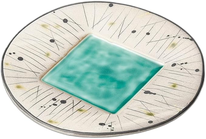セトモノホンポ(Setomonohonpo) Rain Sound 8.0 Appetizer Plate [24.8 x 3 cm] | Platters |