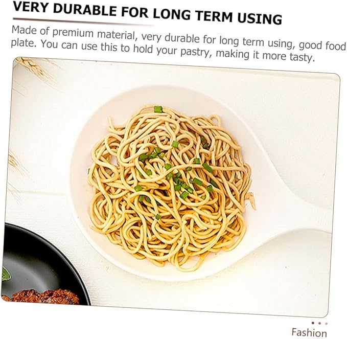 PRETYZOOM Handheld Food Serving Tray Dish for Snacks Appetizers and Desserts for Parties Family Gatherings and Home Use