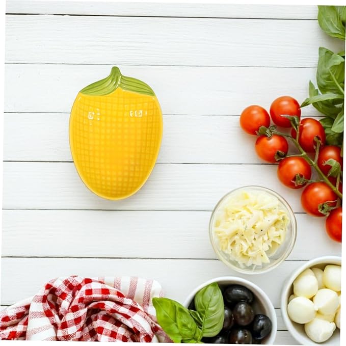 Alipis 2Pcs Fun Appetizer Dish for Snacks Dips Sauces for Parties Entertaining Compact Fruit Plate Salad Bowl