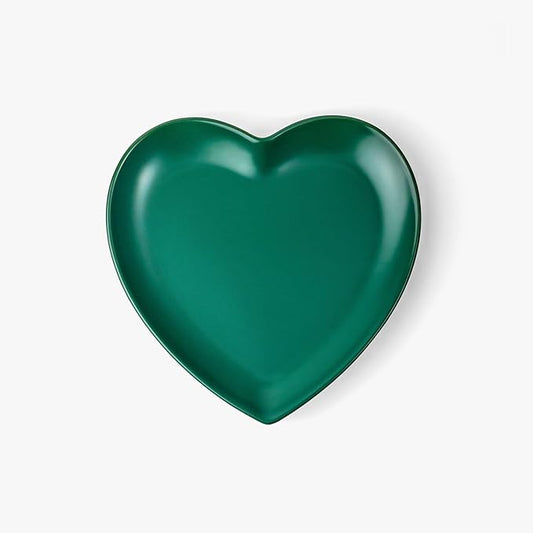 Love Ties Gifts Love Platter Heart-Shaped Dinner Plate 8.5" (21cm) 2 pcs