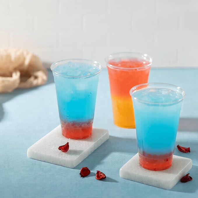 Tea Zone [1 Pound] Mango Popping Pearls, Bursting Pearls for Teas, Shakes, Smoothies, Dessert Toppings
