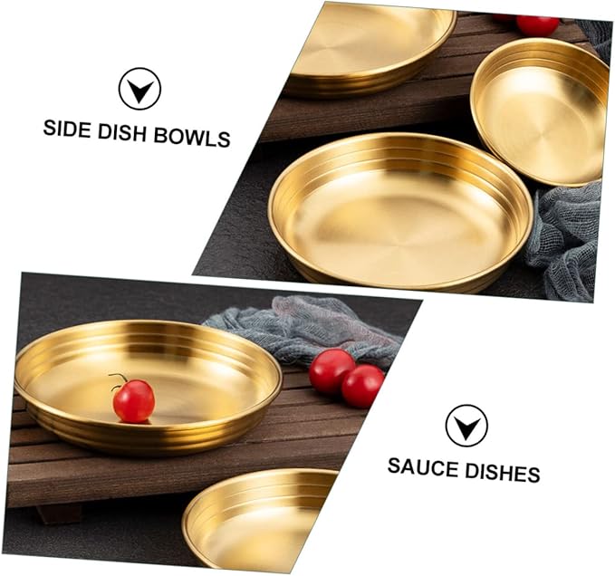 Garneck 1pc Thickened Material Seasoning Bowl Food Sauce Dish Korean Bowl for Kitchen