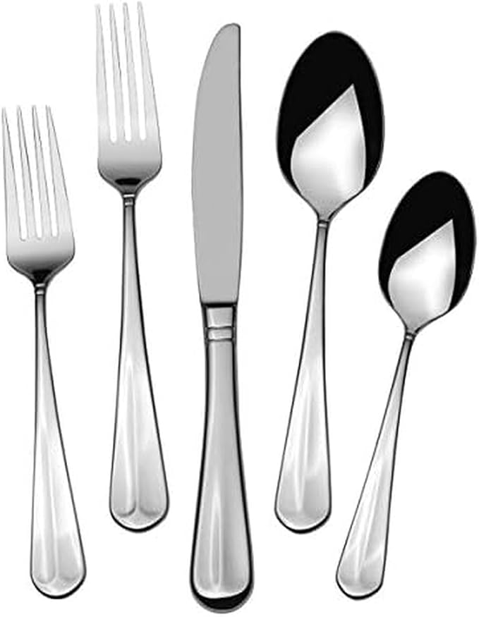 Mikasa Colette 45-Piece Flatware Set, Service For 8