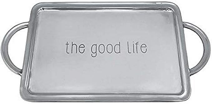 MARIPOSA Signature Tray, Silver