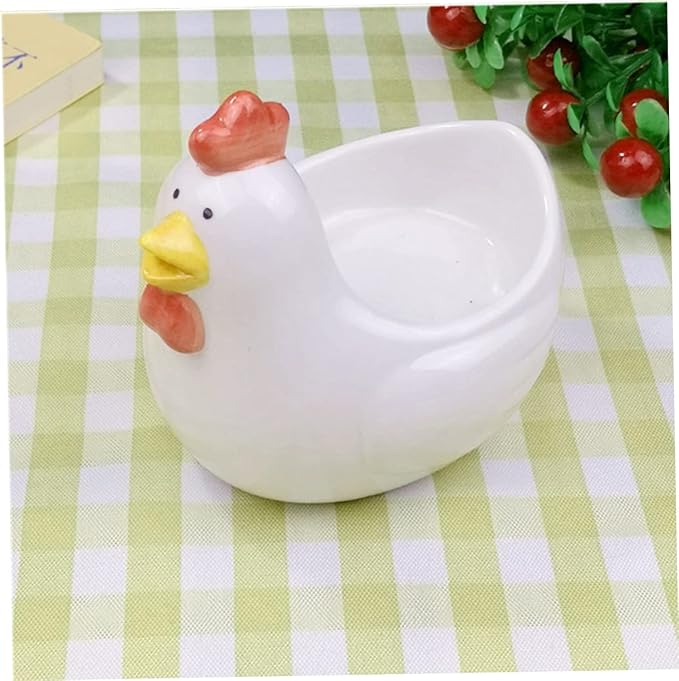 PRETYZOOM Animal-shaped Ceramic Dipping Bowls for Seasoning and Sauces Versatile Appetizer Plates for Home Entertaining Random Styles for Unique Dining
