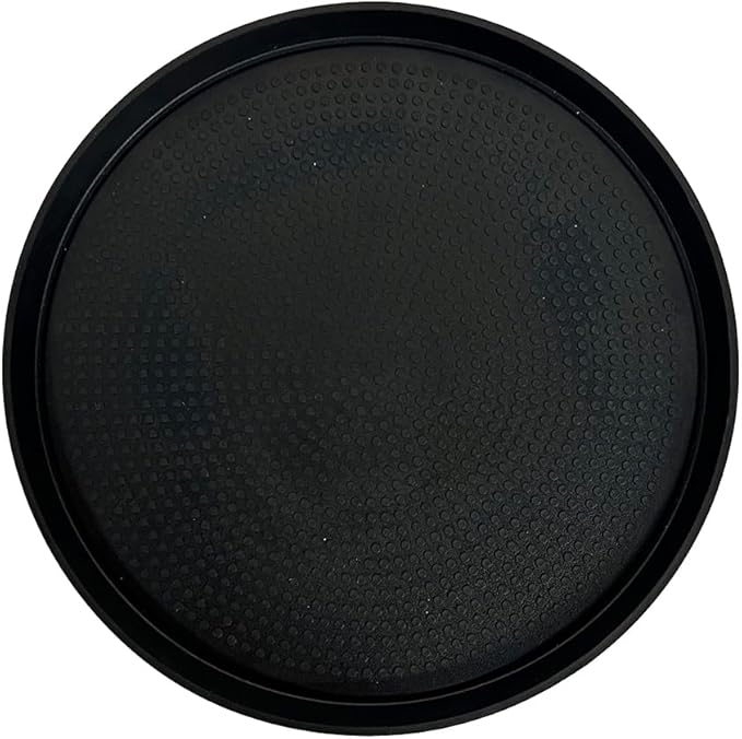 Service Ideas TR119RIRG Tray with Removable Insert, 9" Round, Stainless Steel, Rose Gold