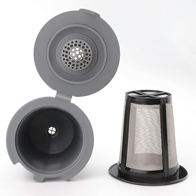 Reusable Filter Cup for Cuisinart, Gray (4 Pack)