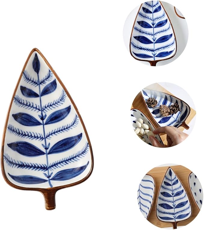 PRETYZOOM Mini Snack Dish Unique Japanese Style Appetizer Plates for Dipping Sauces Seasoning and Condiments Versatile Tableware for Home Restaurant and Entertaining