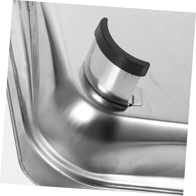 Mobestech Stainless Steel Buffet Serving Tray Food Holder for Parties Kitchen Events Lightweight and Comfortable for Snacks Appetizers Dishes