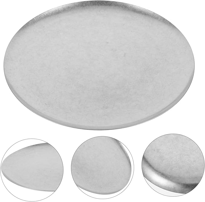 ABOOFAN Vintage Stainless for Serving Fruits Breakfast and Steak Elegant Food Serving Tray for Parties and Buffets