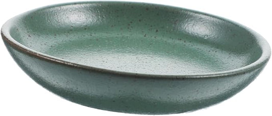 Ceramic Seasoning Dipping Bowls Set Shallow Appetizer Plates for Sauces Rustic Clay Material for Restaurants and Home Use for Serving Snacks and Dips