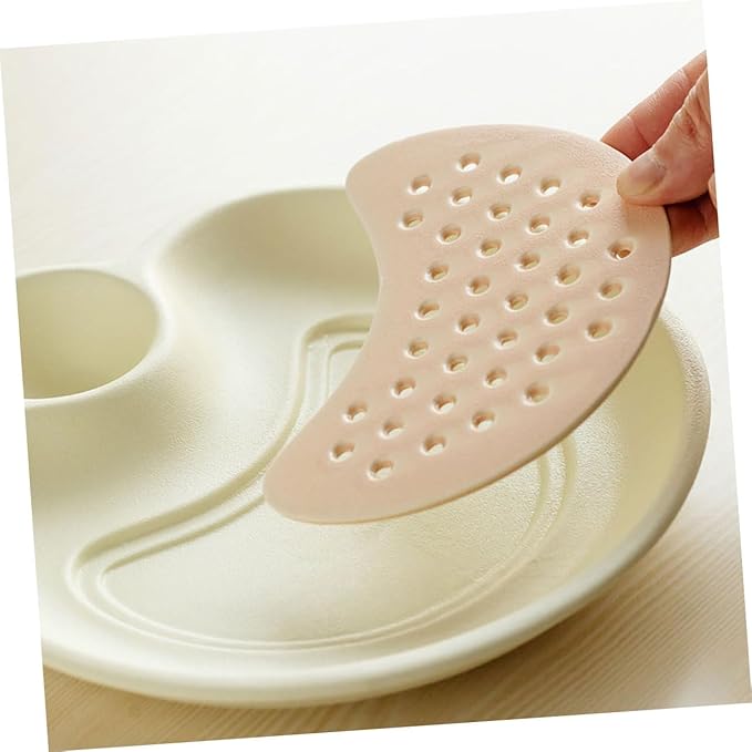 Cabilock Draining Sushi Plate Separated Plate Ceramic Food Holder Hotel Restaurant Use