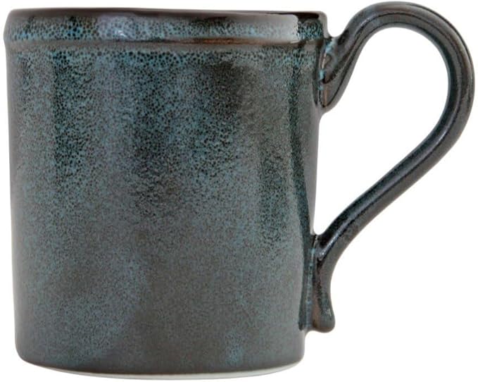 D&V 6 Piece Stōn Porcelain Dinnerware Mug Set, 9 oz, Twilight