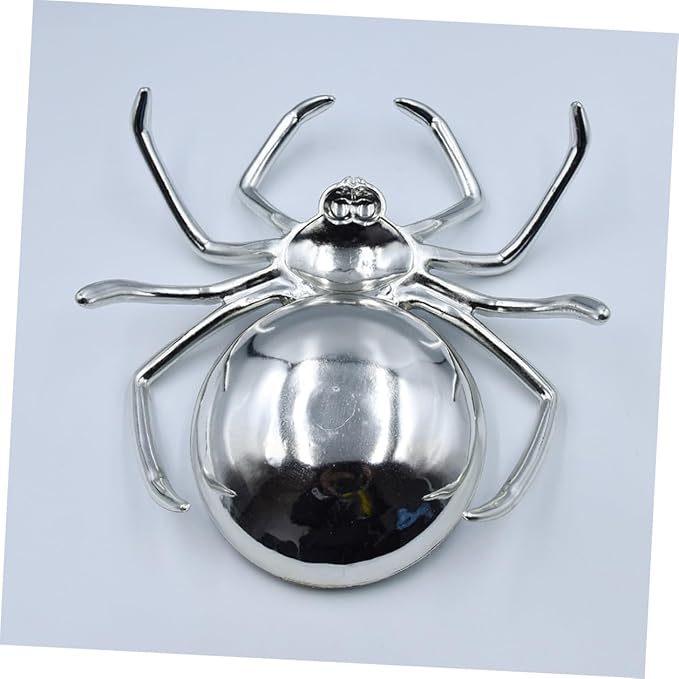 Halloween Spider Web Fruit Plate Serving Tray, Delicate Household Dessert Tray, Reusable Multi-Function Fruit and Dessert Platter for Daily Use and Party Serving