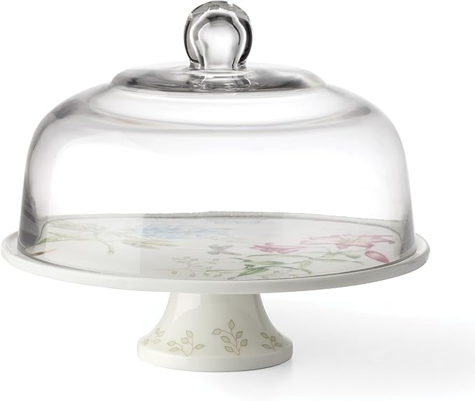 Lenox 898188 Butterfly Meadow 25th Anniversary Cake Plate