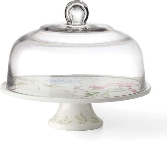Lenox 898188 Butterfly Meadow 25th Anniversary Cake Plate