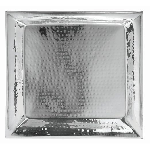 American Metalcraft HMSQ18 Trays, 18" Length x 18" Width, Silver