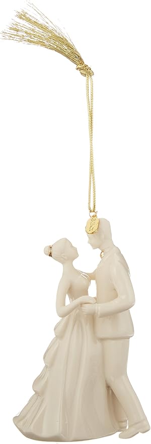 Lenox Annual China Ornaments 2017 Bride and Groom