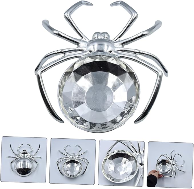 Halloween Spider Web Fruit Plate Serving Tray, Delicate Household Dessert Tray, Reusable Multi-Function Fruit and Dessert Platter for Daily Use and Party Serving