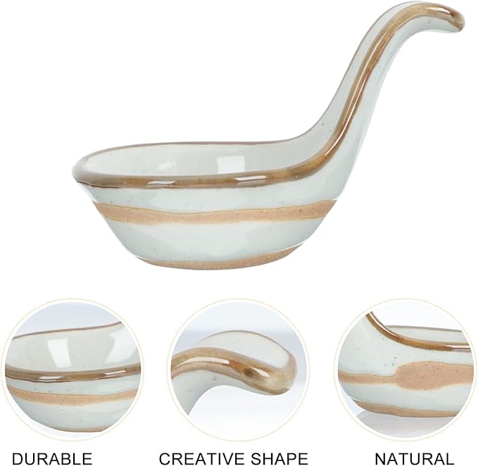 2pcs Ceramic Seasoning Dish Caviar Spoon Flavored Plate Appetizer Plate Ceramic Tableware