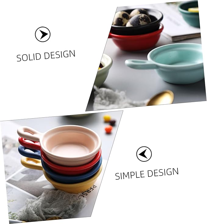 4pcs Dessert Tray Japanese Style Ceramic Plates Lids for Condiments Snacks