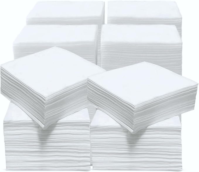 Cocktail Napkins 600-Pack (4.9x4.9 Inch) | 2-Ply Disposable Paper Napkins for Weddings, Parties, Everyday Use | Soft, Thick