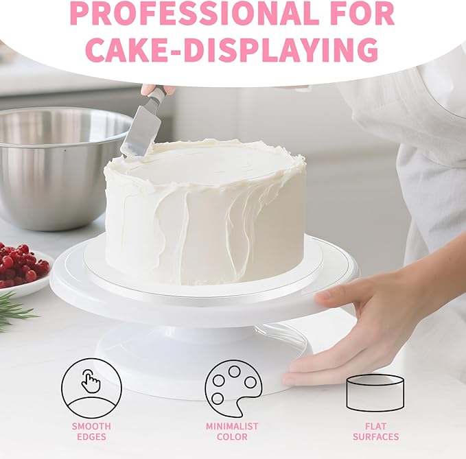 12 pcs Large Cake Boards Drum 14 Inch Round, 1/2" Thick Cake Drums, Cake Decorating Supplies Sturdy Cake Corrugated Cardboard for Multi-Layer Cakes. (14inch(12pack))