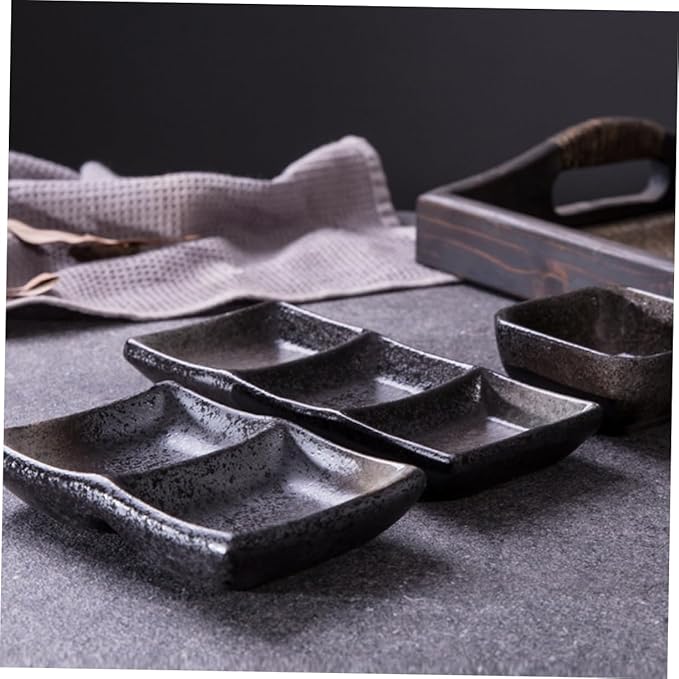 Bowls for Sauce, Dish Soybean Appetizers Tomatoes Paste Wasabi Bowl Sauce Dipping Bowls Seasoning Plate Sauce Dish Condiment Saucer Appetizer Plate Ceramics Sauces Soy Sauce