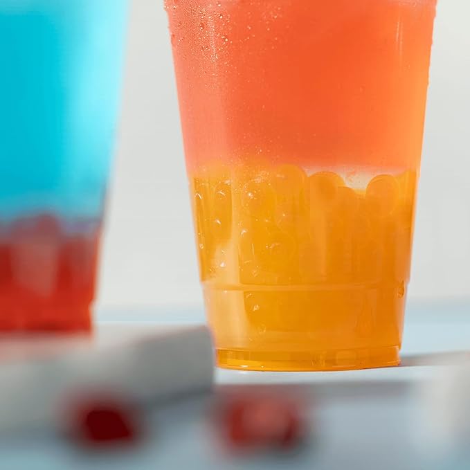 Tea Zone [1 Pound] Mango Popping Pearls, Bursting Pearls for Teas, Shakes, Smoothies, Dessert Toppings