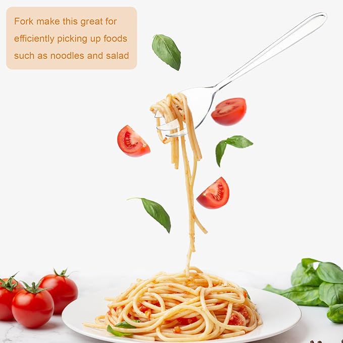 18 Pcs Plastic Serving Utensils 9" Clear Disposable Utensils Set Includes Spoons Serving Forks Tongs for Birthday Wedding Parties Buffet Cutlery Food (Clear)