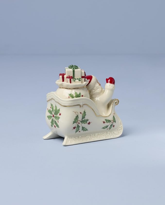 Lenox 897754 Holiday Figural Salt & Pepper Set, Christmas Dishes, Festive Serveware