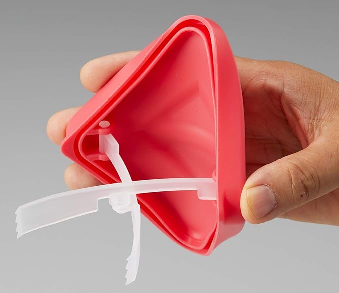 Sugar Cube Container with Tongs by Asahi Denki (4 piece 6 oz) Container with Built-In Small Tongs for Gamers Sliced Pickle Grabber Candy Apothecary Sugar Cube Holder with Tongs for Eating and Serving