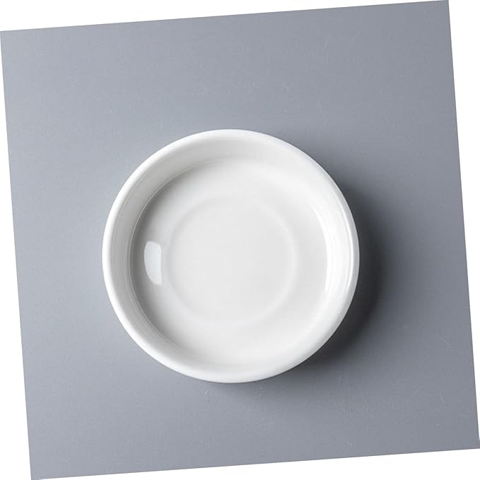 LIFKOME Dip Platter Lids 4pcs Sauce Soy Dish for Sweet Sour Sauce Mustard Sushi Condiment Trays Appetizer Dishes