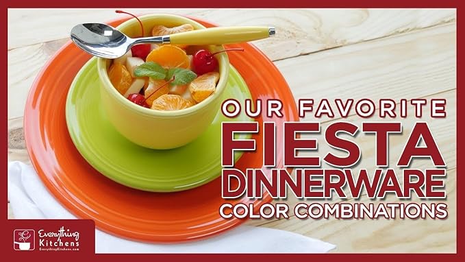 Fiesta® Luncheon Bowl Plate (8.5") – Durable Ceramic, Lead-Safe, Dishwasher/Microwave/Oven Safe – Made in USA Dinnerware - Peony