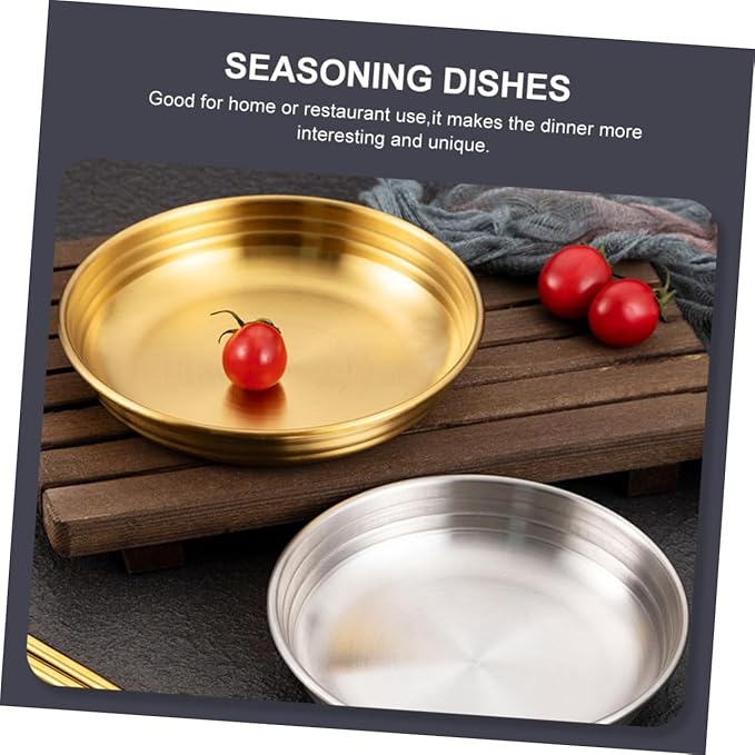 Sauce Dish Condiment Plate for Appetizers Easy to Dish for Home Cooking Versatile Seasoning Bowl for Oils Sauces