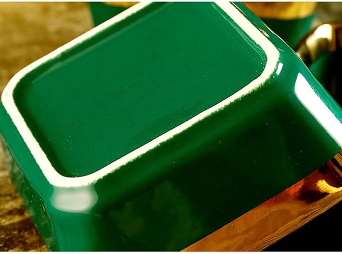 Appetizer Plates Ceramic Green Platter, 4-Grid Plate Nut Snack Plate Dried Fruit Plate, Refreshment Plate, Fruit Snack Plate with Shelf Seasoning Dish-White