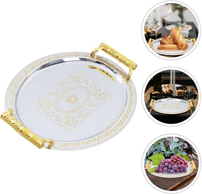 Platter Decorative Plates Ring Holder for Jewelry European Style Serving Trays