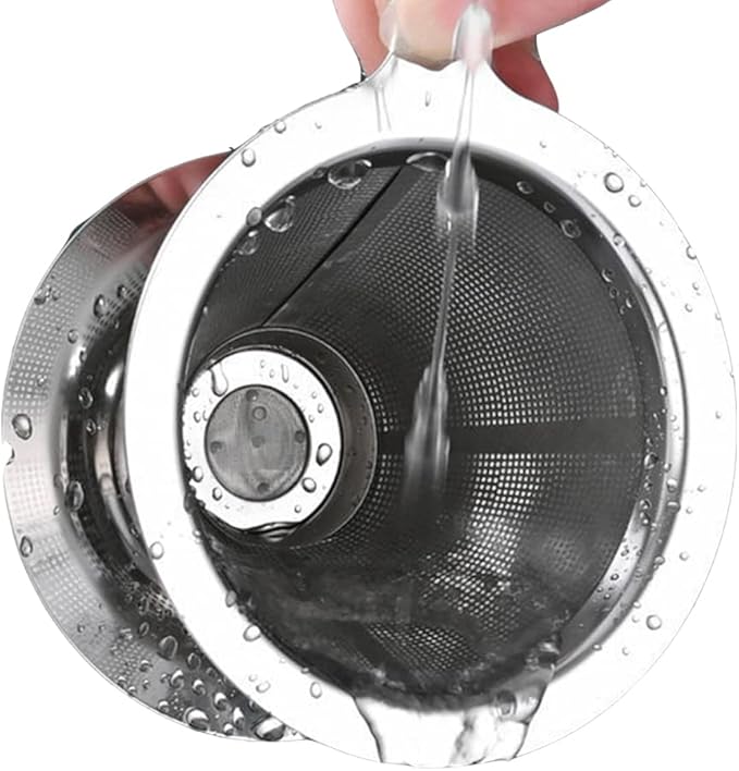 SEIWEI Pour Over Coffee Dripper Stainless Steel Slow Drip Metal Coffee Filter Reusable Paperless Coffee Maker Tools with Cup Stand and Cleaning Brush Dia 115mm