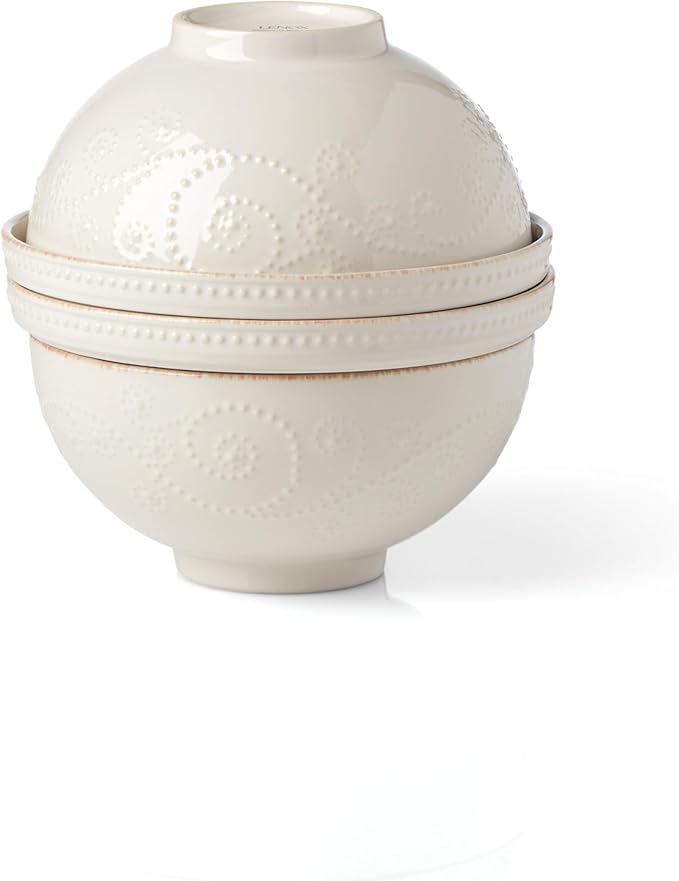 Lenox 894103 French Perle 8Pc Luna Nesting Dinnerware Set