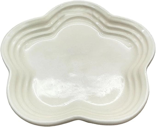 Sturdy Ceramics Small Plate Resists Stain Reduces Time Sturdy Serving Dishes for Daily Use Ceramics Dish