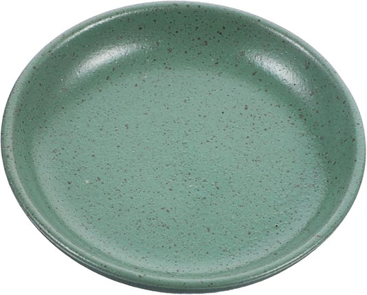 Restaurant-grade Appetizer Serving Tray Ceramic Fruit Dish Candy Plate Round Snack Plate for Entertaining
