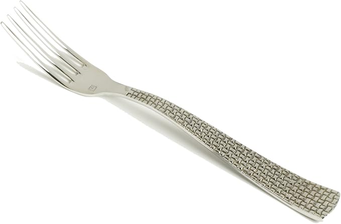 Fortessa Cestino 18/10 Stainless Steel Flatware Appetizer/Cake Fork, Set of 12