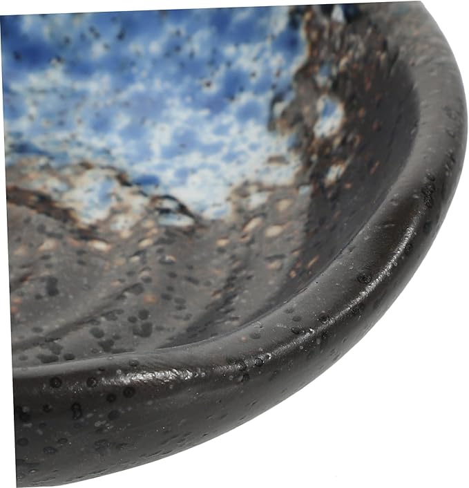 Cabilock 4pcs Sauce Dishes for Dipping Japanese Style Ceramic Seasoning Plates Home Dipping Plate