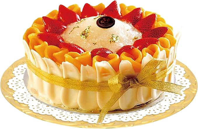 100Pcs Round Charger Plates, 13 Inch Reusable Serving Plates with Embossed Rim, Elegant Decorative Flower Relief Carving Chargers, Charger Plates Bulk for Wedding Party Event Decoration (Gold)