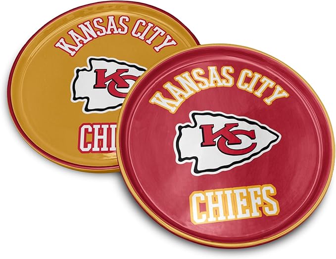 NFL Home and Away 2 Pack Round Serving Plates