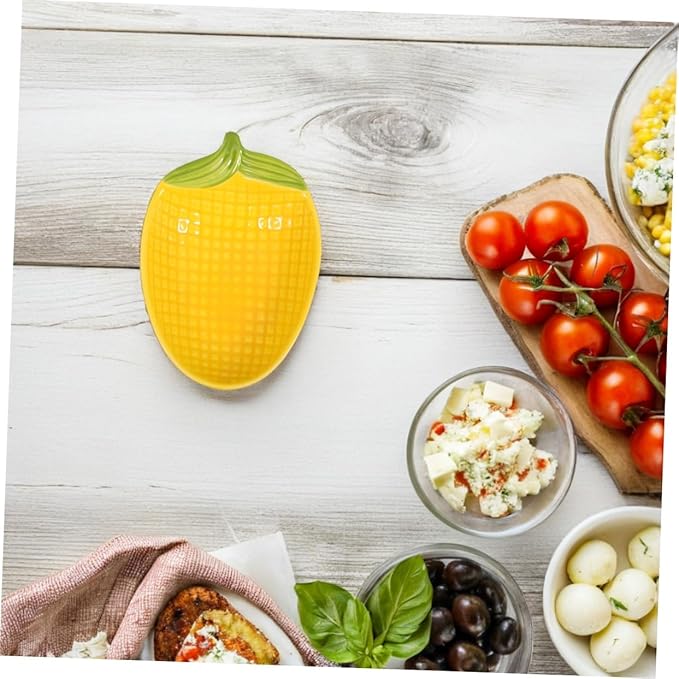 Alipis 2Pcs Fun Appetizer Dish for Snacks Dips Sauces for Parties Entertaining Compact Fruit Plate Salad Bowl