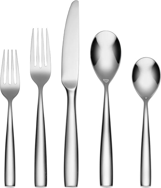 Cambridge 128020CBLGM12 Linden Mirror 20-Piece Flatware Set