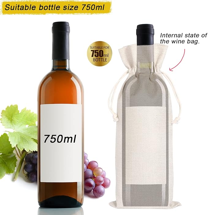 Engagement Wine Bag,Engagement Gifts for Couples,Engagement Gift,Personalized Engaged Wine Bag,Mr and Mrs Marriage Wedding Gifts,Wine Champagne Gift Bag,Getting Engaged (Beige-Engagement)